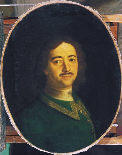 Portrait of Peter the Great (1672-1725) by Ivan Nikitich Nikitin